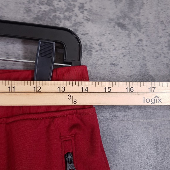 UNDER ARMOUR Sportstyle Tricot Joggers Mens SMALL Maroon Red - Picture 6 of 7